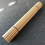 1 inch. 4 ft. Wooden Dowel Rod Smooth Finish Round Wood Stick for Wall Hanging Macram� Plant Hanger Tapestries Home D�cor Art & Craft DIY Projects. (5 pcs)