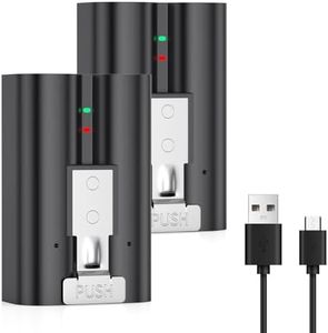 POWEROWL Replacement for Ring Doorbell Battery - 6400mAh Rechargeable Batteries for Ring Camera, Compatible with Ring-Video Doorbell 2/3/3plus/4, Stick Up Cam and Spotlight Cam - 2 Pack
