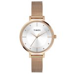 TIMEX Analog Dial Silver Women watch-TWEL155SMU11