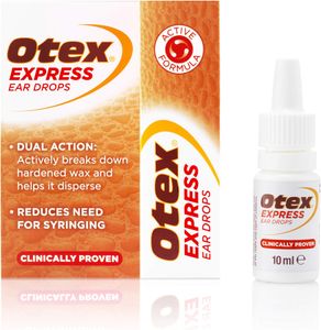 Otex Express Ear Drops 10ml – Fast-Acting Ear Wax Removal Solution