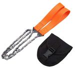 doa Well Balance & Low Vibration Design Pocket , Handheld Chain , Emergency Survival Chain Saw With Bag, Hand Chainsaw, AC