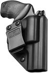 IWB Holster Compatible with Taurus 85 and S&W 637 642 638 43 442 Revolvers,Not for Protector Models Black