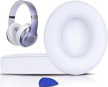 SoloWIT® Coussinets d'oreille, Oreillettes de Remplacement pour Beats Studio 3 et Studio 2 Casque Circum-aural, Cache-Oreilles Couverts en Cuir Protéine, Supression de Bruit Mousse à Mémoire
