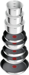 Tefal Ingenio 20-Piece Stainless Steel Cookware Set