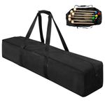 Cosmos 40'' Croquet Set Carrying Bag Croquet Mallet Storage Bag Goalball Bat Organizer Bag for Holding 6 Players Set, Portable Croquet Stick Tote Bag Large Sport Travel Duffle Bag, Bag Only