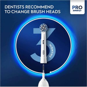 Oral-B Pro Junior Electric Toothbrush for Kids – Rechargeable