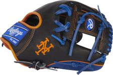 Rawlings | Heart of The Hide MLB Team Logo Glove | New York Mets | 11.5" - Pro I-Web