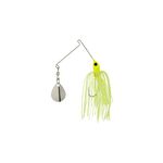 Strike King MC-70 Micro-King Spinner Bait, Chartreuse Head Chartreuse Skirt, 1/16-Ounce