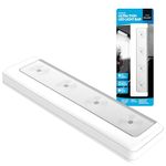 Brilliant Evolution Ultra Thin Wireless LED Light Bar - Touch Sensitive, Stick On, Push LED Light Bars for Understairs, Kitchen, Cupboards, Battery Operated, Under Cabinet Lighting, Packaging May Vary