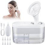 LYtech Ear Wax Removal Tool Electric Ear Cleaner with Sewage System, Safe & Effective Ear Cleaning Kit Earwax Removal Kit Ear Irrigation System Ear Wax Remover for Adults Kids Home Use, 4 Clean Modes