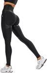 Bona Fide Butt Lifting Leggings for Women - Scrunch Butt Leggings High Waisted Tummy Control - Gym Workout Yoga Pants