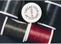 2 Pack, Fly Tying Thread, Kevlar Thread, Choice of colours, Very Strong, (Black)