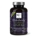 New Nordic Elderberry Vegan Gummies | Chewable Immune Support with Vitamin C | Sugar Free | Swedish Made | 60 Count (Pack of 1)