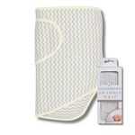 Miracle Blanket Swaddle Wrap for Newborn Infant Baby, Yellow Chevron