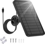 Blink Solar Panel for Blink Outdoor Camera,5V 5W+ 2200mAh Rechargeable Blink Solar Panel Charger Mount Accessories for Blink XT/Blink XT2/ Blink (3rd Gen),360° Adjustment Mount,13.1ft Charging Cord