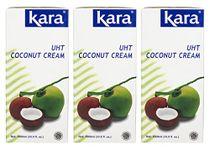 Kara Coconut Cream, 1 Litre (Pack of 3)