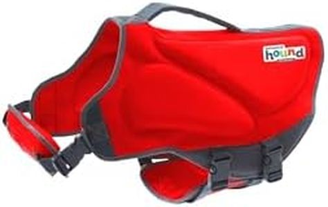 Outward Hound Dawson - Chaleco Salvavidas para Perro, Talla XS, Color Rojo
