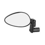 Zefal 471001 Cyclop Triple Adjustment Bar End Mounted Bike Mirror for Urban and Commuter, Black, 46 cm²