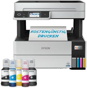 Epson EcoTank ET-5170 Tintentankdrucker | für kleine Büros & Unternehmen | WLAN & Ethernet | A4 | Drucken, Kopieren, Scannen, Faxen | Duplexdruck | 6.1 cm Touchscreen | ADF