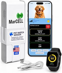 MarCELL RV Temperature Monitor for Pets Watch Bundle (Verizon) – Cellular Temperature Monitor, Humidity & Power Monitor for RV Pet Safety, RV Pet Monitor and Alarm