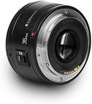 YONGNUO YN35mm F2 Lens 1:2 AF/MF Wide-Angle Fixed/Prime Auto Focus Lens for Canon EF Mount EOS Cameras