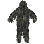 MFH Ghillie Jackal Suit 3D Body System Woodland M/L