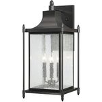 Savoy House 5-3453-BK Dunnmore Wall Mount Lantern, Black Finish