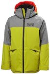 Helly-Hansen Junior Unisex Summit Jacket, 452 Bright Moss, 8