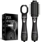 UltraCare PRO EVA Hair Volumizer and Dryer - 3 in 1 Hair styler- Dryer, Straightener & volumizer - 360* Air flow, Ionic technology, charcoal Bristles - Smooth, Frizz-Free, Voluminous Hair, 1200Watt