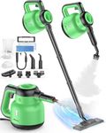 Steam Mop - Detachable Handheld Steam Cleaner & Floor Steamer with 12 Accessories, Multi-Purpose Powerful Steamer for Home Cleaning, Floors, Windows, Furniture, Tiles & Grout