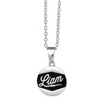 One Direction Liam Logo Disc Necklace