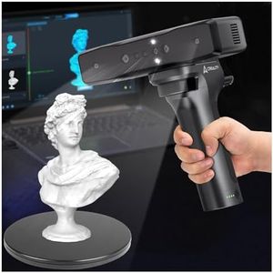 Creality Otter Lite Wireless 3D Scanner, Handheld High Precision 0.05mm 3D Scanner for 3D Printing, 30fps Real-Time Scanning, All-Size Compatibility (20mm³ to 2000mm³), Wi-Fi & Mobile Control