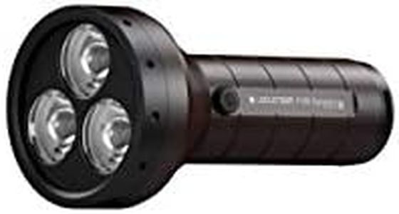 Ledlenser - P18R Signature Rechargeable Torch, 4500 Lumens, Advanced Focus System, Magnetic Charging, Smart Light Technology, Dust and Water Protection, Outdoors, Adventuring