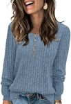 DB MOON Womens Long Sleeve Tops Lig