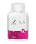 VESTIGE Flax Oil Capsule Golden Flaxseed Oil Capsules - Nutritional Powerhouse for Vitality and Well-being 90 Capsules