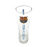 FC Barcelona Official Football Gift Tall Beer Glass - A Great Christmas / Birthday Gift Idea For Men And Boys