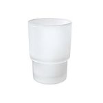 Kapitan Replacement Glass Tumbler for Toothbrush, Shavers, Pencils etc.