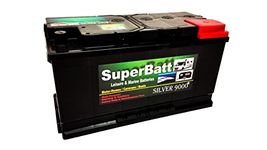 12V 110AH SuperBatt LM110 Deep Cycle Leisure Battery Caravan Motorhome Marine Boat