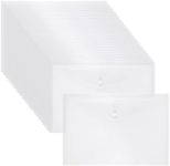 GoodtoU Clear folders-Plastic Folder a4 Plastic Wallets a4 Coloured folders Cardboard Files for Paperwork a4 Folder for documents，Office, School and Travel(20 Pcs)