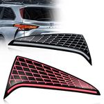 GEEGEETOP smoked LED Rear Trunk Pillar Tail Light Column Brake Turn Signal Light Replacement Compatible with Toyota Sienna 2021 2022 2023 Plug and Play