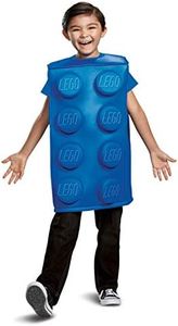 Disguise Blue Brick Child Costume, Blue, Medium/(7-8)