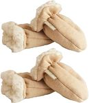 Paladoo Baby Mittens Sherpa Lined Fleece Winter (0-6,6-12 Months 2 pair)