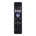 Riry New Replacement Universal Philips Remote Control For Philips with five Quick-Access Buttons for LCD, LED, UHD, QLED TVs, Guaranteed to Work, Three-Year Warranty