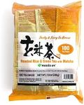 Authentic Maeda-en Japanese Genmai-cha Green Tea - 100 Foil Wrapped Tea Bags (Pack of 1)