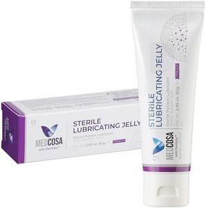 Medcosa Sterile Lube | Surgical Lube | Water Based Lubricating Jelly | Medical Lubricant [2.9oz] Flip Top Tube