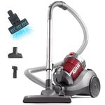 Akitas 800W Powerful Bagless Cylinder Vacuum Cleaner With German Wessel Werk Turbo Head hard floor carpet (C6 Turbo)