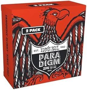 Ernie Ball, Skinny Top Heavy Bottom Slinky Paradigm, Corde per chitarra elettrica, confezione da 2, diametro 10-52