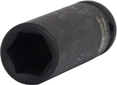 KS Tools 515.1117 Llave de vaso de impacto hexagonal 1/2", larga, 17 mm