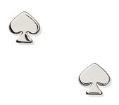 Kate Spade New York Signature Spade Mini Studs (Silver)