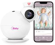 iBaby I6 Smart Baby Monitor with Full HD 2K Video Camera, Wi-Fi Baby Breathing Monitor with Video and Audio, Breathing Monitor, Sleep Analysis, 2-Ways Audio, Breathing and Motion alerts,No Extra Fee.